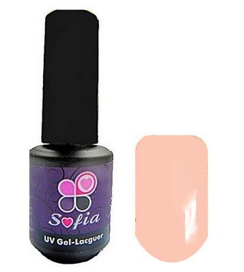Гель -лак №83 UV Gel-Lacguer SOFIA 8.6 мл США ( пудра з легким абрикосовим відтінком) Київ - фото 1