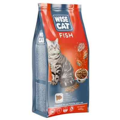 Сухой корм для кошек Wise Cat Fish 10 кг (4820111141296) Винница