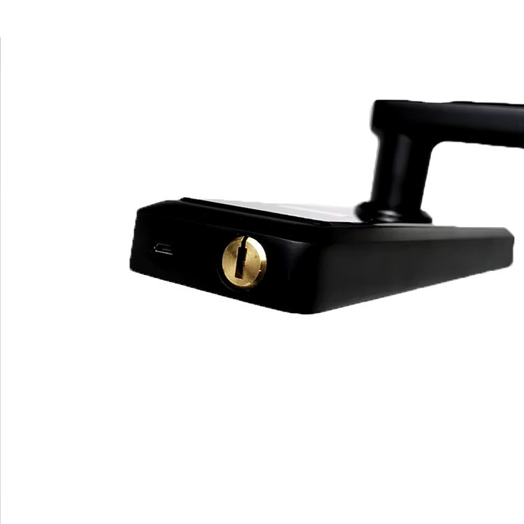 Умный дверной замок с Wi-Fi кодовый KHS-F007 с ключ-картой и отпечатком пальца, черный Каменец-Подольский - изображение 3