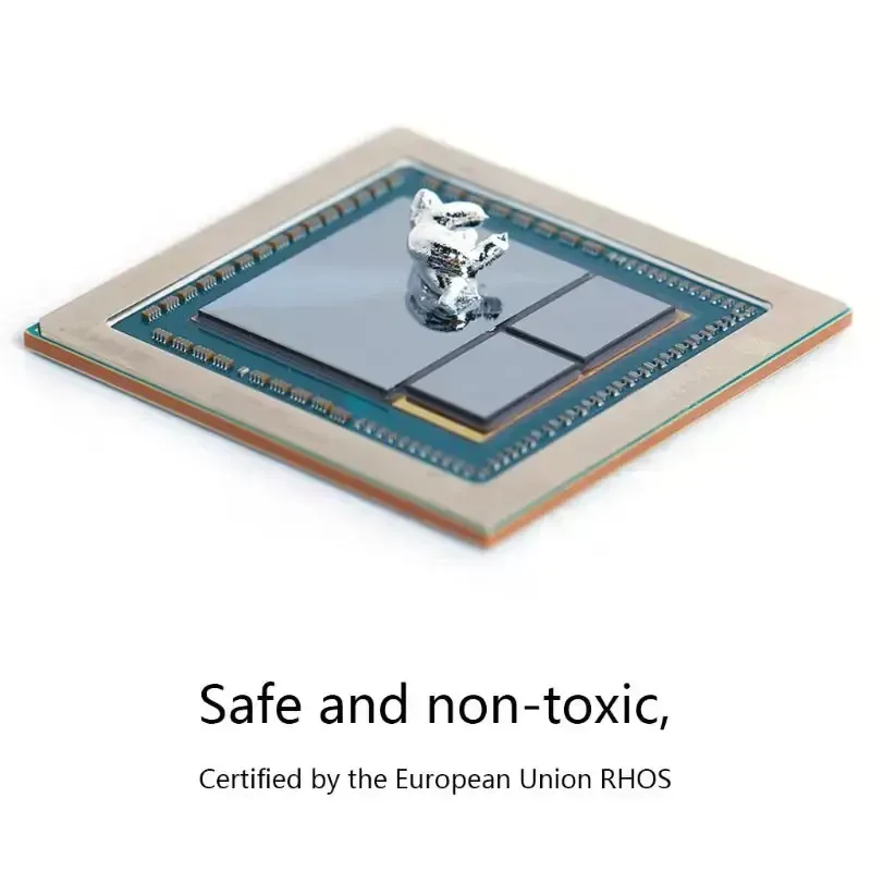 Рідкий метал LT-100 3 г термоінтерфейс 128 Вт/мК для процесорів і відеокарт Київ - фото 3