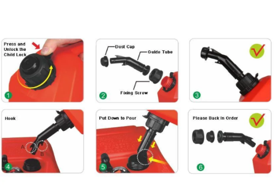 Каністра для палива 10 літрів Seaflo Київ