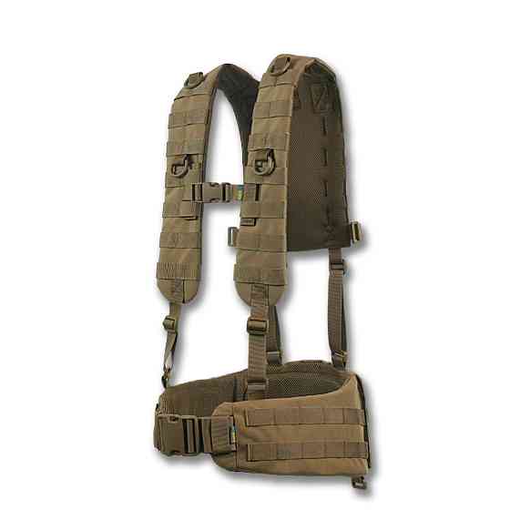 РПС Kiborg R-1 GEN.2 (S) Coyote. Ременно плечевая система, рпс разгрузка тактическая, РПС хаки, койот Киев