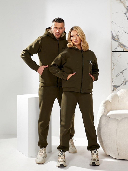 Женский базовый теплый костюм трехнить на флис 44/46 Одесса - изображение 4