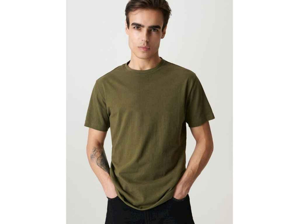 Футболка чоловіча стрейтч-хб арт.80 р.4XL хакі ТМ OSM Київ - фото 1