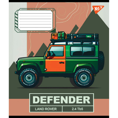 Зошит Yes Off road vehicle 24 аркушів клітинка (767291) Вінниця - фото 2