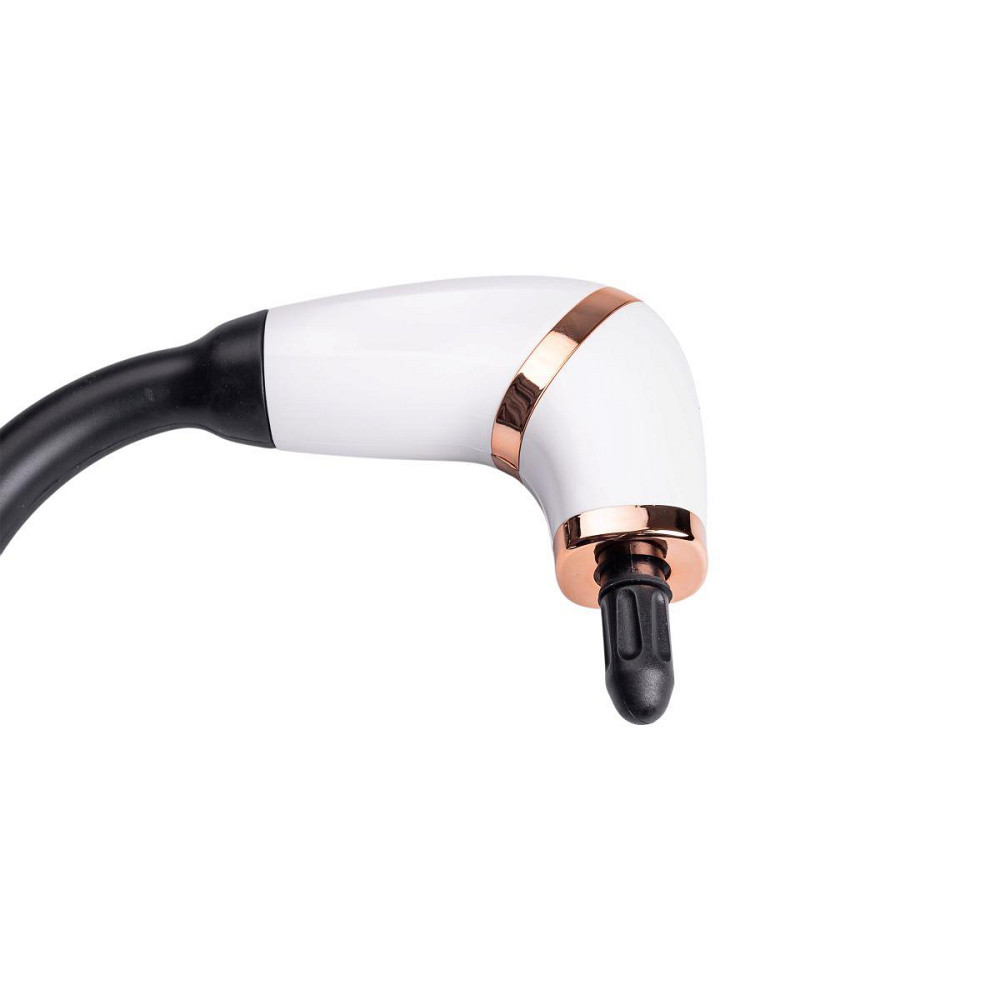 Ручний масажер з USB зарядкою, 3200 об/мин, білий Київ - фото 1