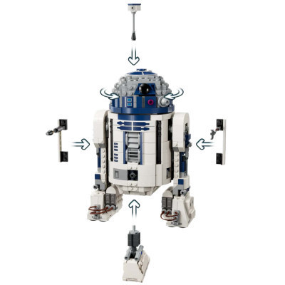 Конструктор LEGO Star Wars R2-D2 1050 деталей (75379) Винница - изображение 7