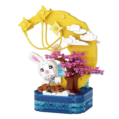 Конструктор LOZ Горщик із пензликом для місячного кролика (1230) Вінниця - фото 1