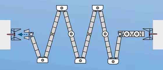 Дверь гармошка  полуостекленная Vinci Decor  Symfonia 860х2030х10 мм Арктично Белый Днепр