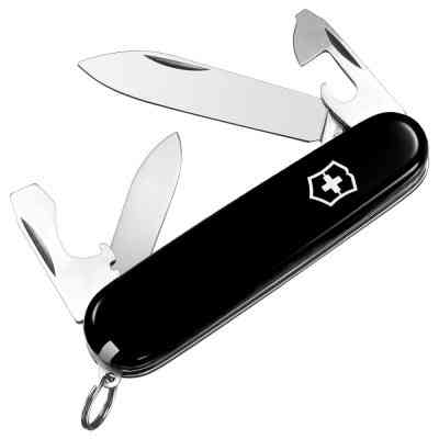 Ніж Victorinox Recruit 84 мм Чорний (0.2503.3) Вінниця