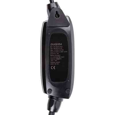 Зарядний пристрій для електромобіля Duosida Type 2 - Schuko (220V), 16A, 3.6кВт, 1-фазное, 5м (EV200276) Вінниця