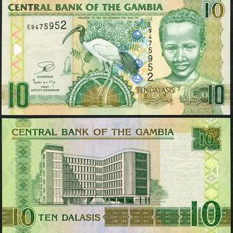 Gambia Гамбия - 10 Dalasis 2013 UNC Полтава - изображение 1