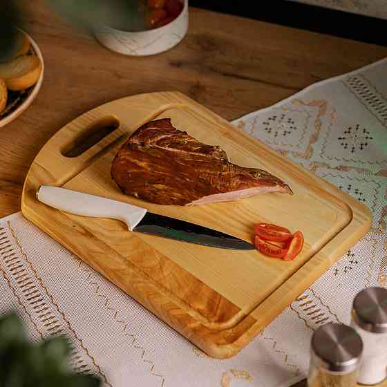 Lugi Обробна дерев'яна дошка прямокутна 35×25 см ясен C16W250350 Киев