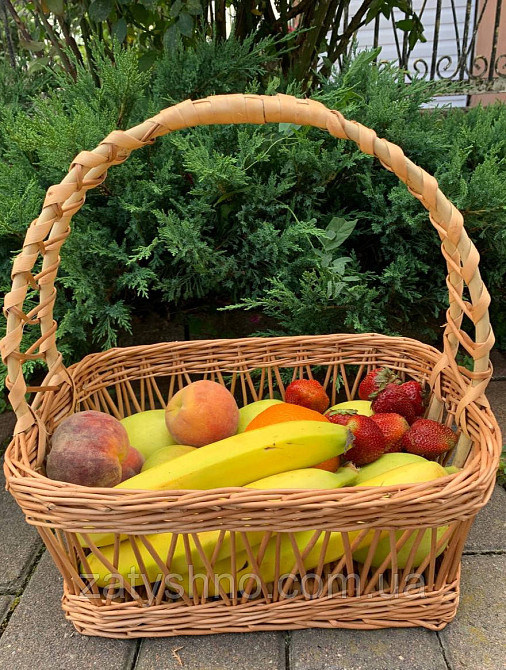 Кошик плетений для фруктів Київ - фото 6
