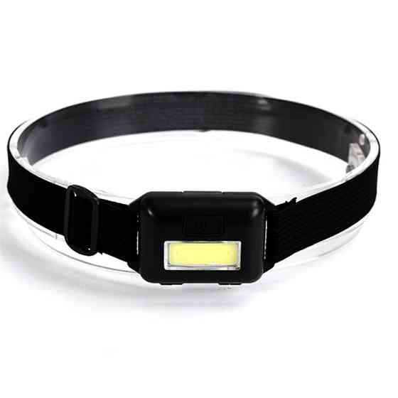 Налобний LED COB ліхтар Garden C9 (Чорний) Миколаїв