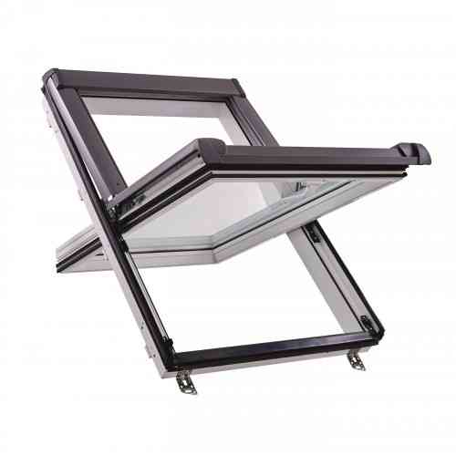 Мансардне вікно ПВХ ROTO Designo R4 WD R45 K Київ