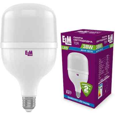 Лампочка ELM TOR 38W PA20S E27 6500K (18-0190) Винница