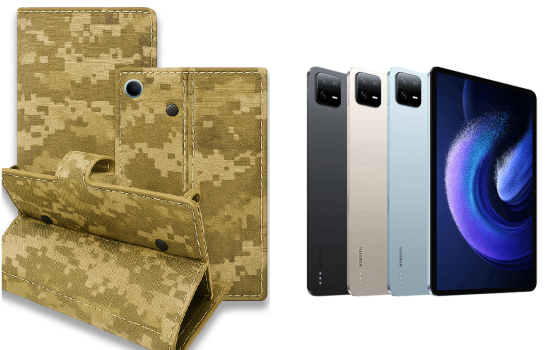 Книга-трансформер для планшета Xiaomi Pad 6, Pad 6 Pro, Pad 6S Pro, цвет Black Pixel Киев