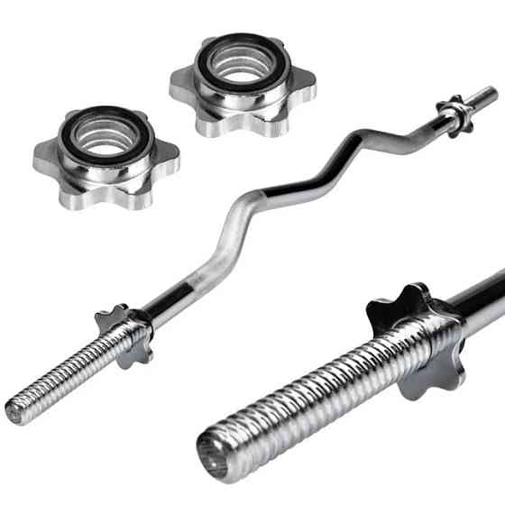 Комплект штанга и гантели Elitum Titan 66 кг набор для фитнеса силовых упражнений и тренировок дома Киев