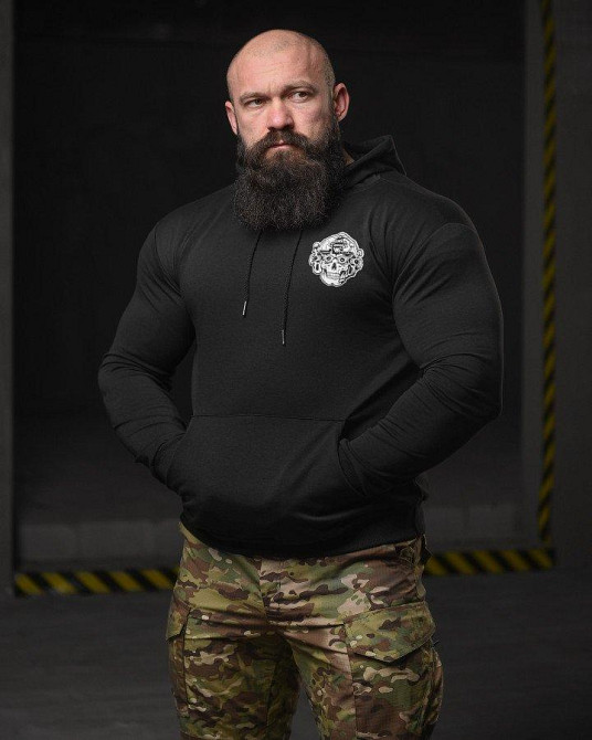 Худі maklin Руні black НП4899 Одеса - фото 3