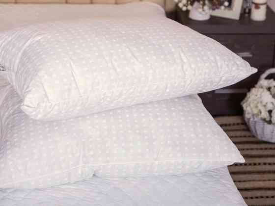 Подушка Ecotton 60х60 см пухово-перова пух 30% бежевий 40-0455 Blanc Коломия