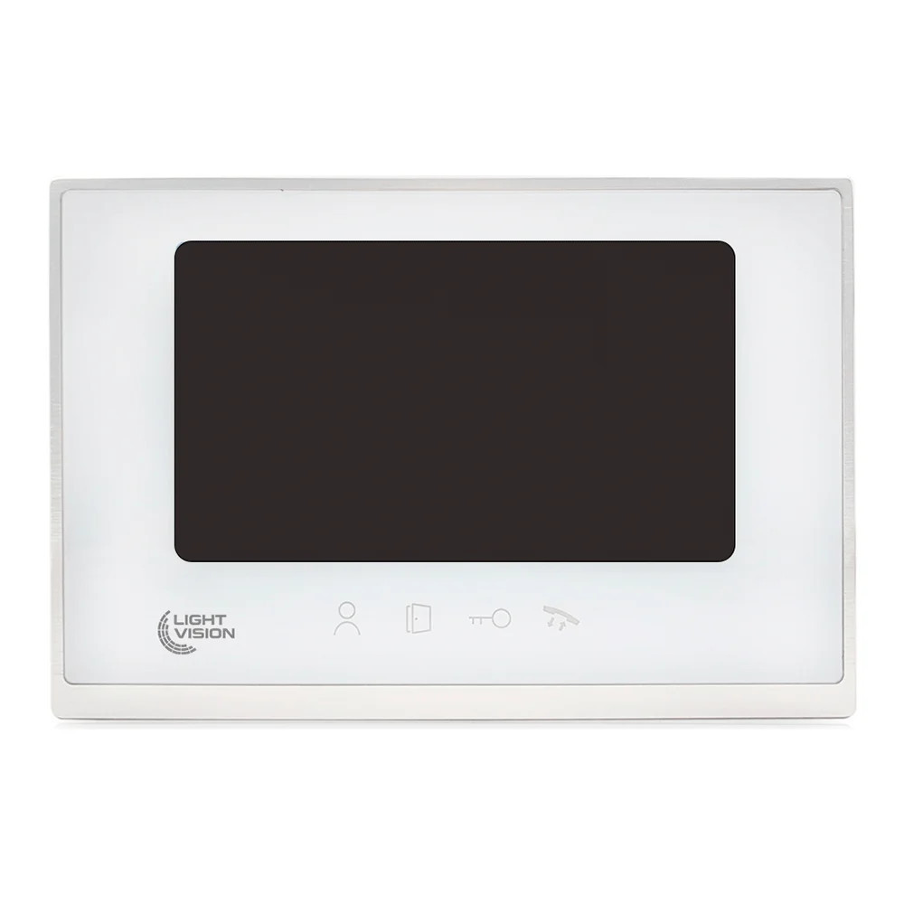Відеодомофон 7” Light Vision MACAO FHD White (82-00202) Київ - фото 12