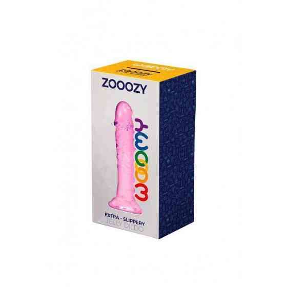 Фаллоимитатор Wooomy Zooozy, присоска, совместим с трусиками для страпона, длина 14,7см, диам. 3,7см Sex Aura Киев