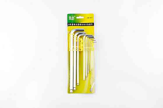 Набор инструмента (шестигранники 1,5/ 2/ 2,5/ 3/ 4/ 5/ 6/ 8/ 10 мм) Мукачево