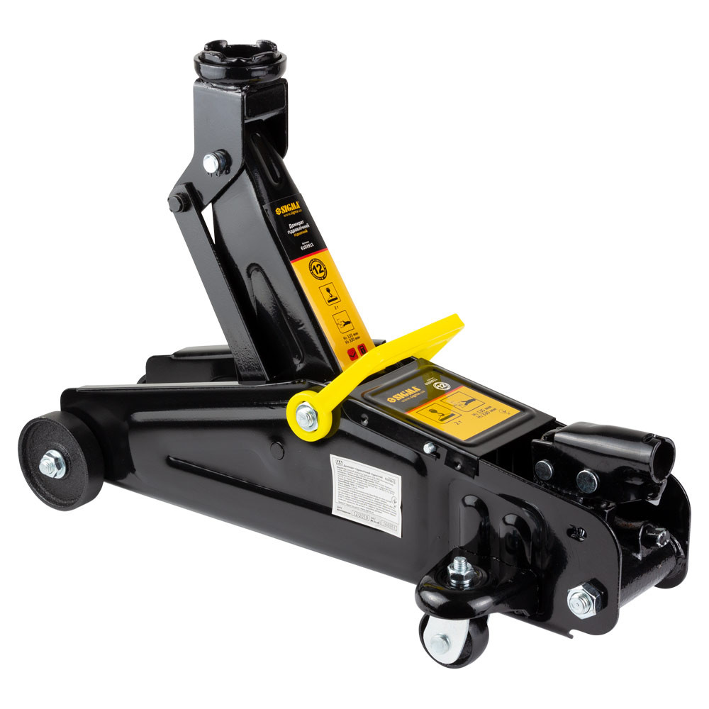 Sigma Домкрат гидравлический подкатной 2т H 135-330мм SIGMA (6103911) Коломия - фото 4