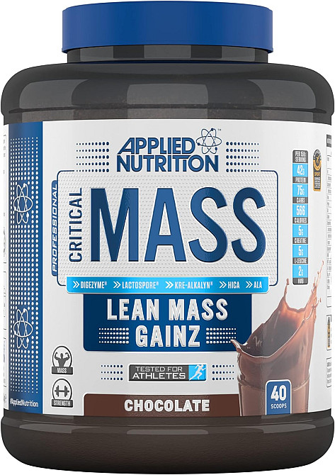 Гейнер Applied Nutrition Critical Mass Professional (2.4kg - 16 Servings) (Chocolate) Луцк - изображение 1