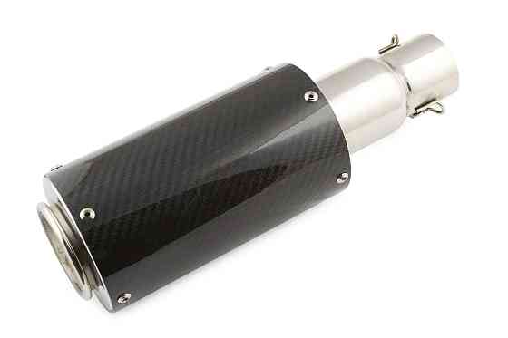 Глушник (тюнінг) 325*100mm (нержавіюча сталь, овал, карбон, прямоток) 118 Киев