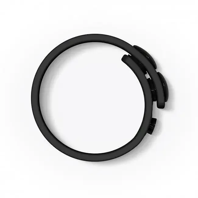 Регульоване ерекційне кільце на кнопках Love To Love HERO RING - BLACK ONYX Львов - изображение 2