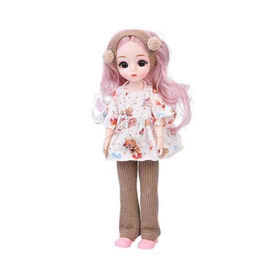 Детская игровая кукла F0322(White) шарнирная, размер 29 см Винница