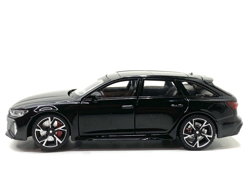 Машина TK Union Group Ауді A6 металопластик 1:32 звук світло інерція Чорна (ТК-10206) Чернігів - фото 3