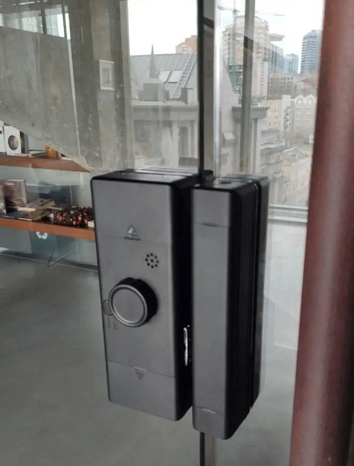 PES Glass биометрический смарт-замок на стеклянную дверь Киев - изображение 7