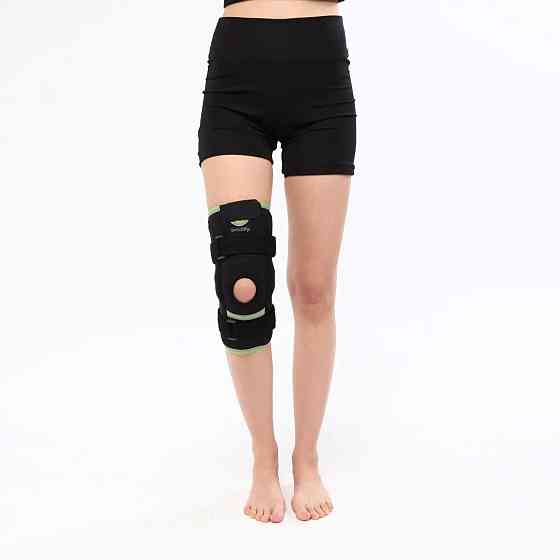 Бандаж на коленный сустав неопреновый, наколенник фиксирующий, бандаж на колено Размер M Каменец-Подольский