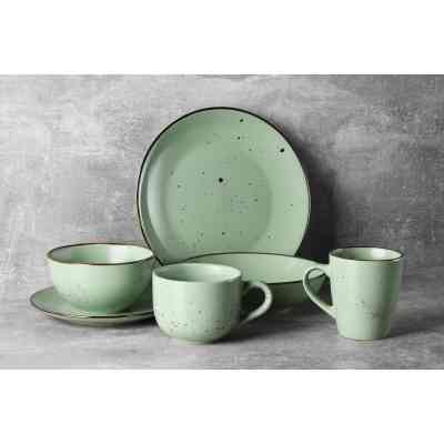 Тарелка Ardesto Bagheria Soup 20 см Pastel Green (AR2920GGC) Винница
