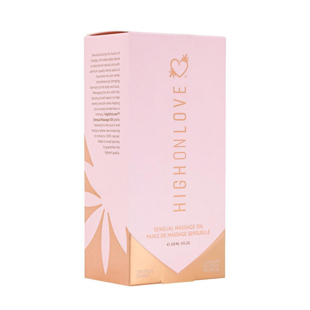 Массажное масло тропические фрукты Sensual Massage Oil Tropical Sunset, 120 мл HighOnLove (Канада) Sex Aura Киев - изображение 2