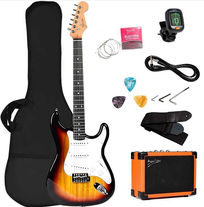 Электрогитара Deviser L-G1 ST BK (полный комплект) Харьков - изображение 7