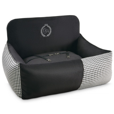 Автомобільне крісло для тварин Chloe&apos;s Home Porto black подвійне 68х48 см чорне (CLH1233) Вінниця - фото 1