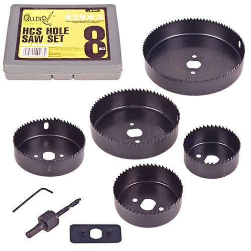 Набір корончастих фрез по дереву 8 предм (64, 76, 89, 102, 127мм) Alloid Одеса - фото 1