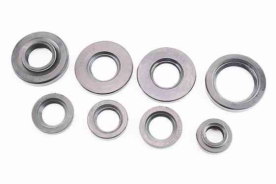 Сальники к-кт 8шт (16,5x30x7/10; 21x35x7; 22x36,5x6-2шт; 25x52x6-2шт; 25x52x7,5/9,5; 35x52x9) Юпітер Київ