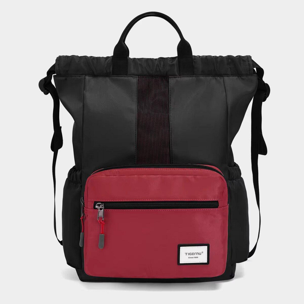 Рюкзак Tigernu T-S8511 14" Чорний з винним акцентом Київ - фото 4