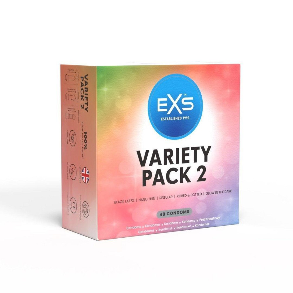 Презервативы - EXS Variety Pack 2, 48 шт. Sex Aura Киев - изображение 1
