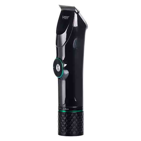 Професійна машинка для стрижки волосся та бороди з LED-дисплеєм та підставкою VGR HP-V-256 Коломыя