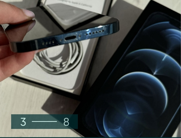 Айфон: iPhone 12 Pro Max 256Gb. Синій! Київ - фото 3