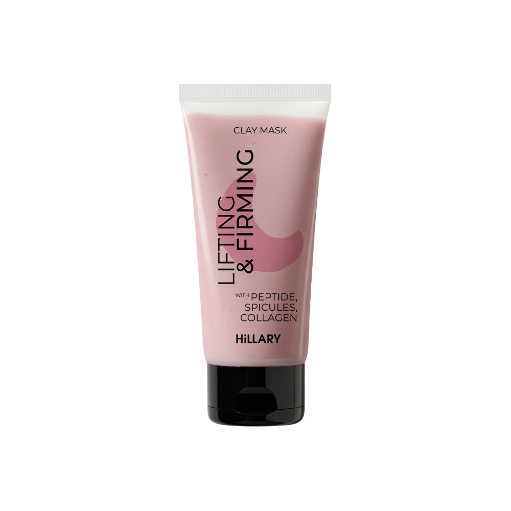 Лифтинг-маска для лица и шеи Collagen & Peptide Lifting Clay Mask Hillary 90 мл Киев - изображение 16