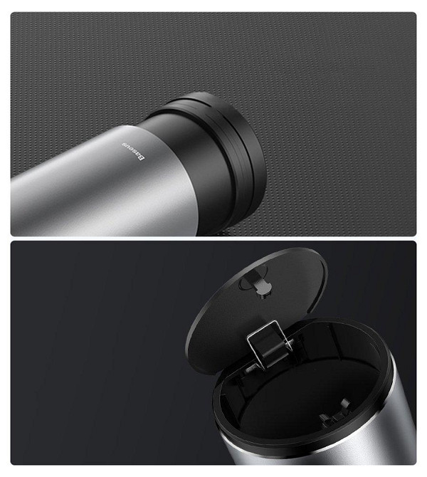 Автомобільний контейнер для сміття Baseus Gentleman Style CRLJT-01 (Чорний) Миколаїв - фото 5