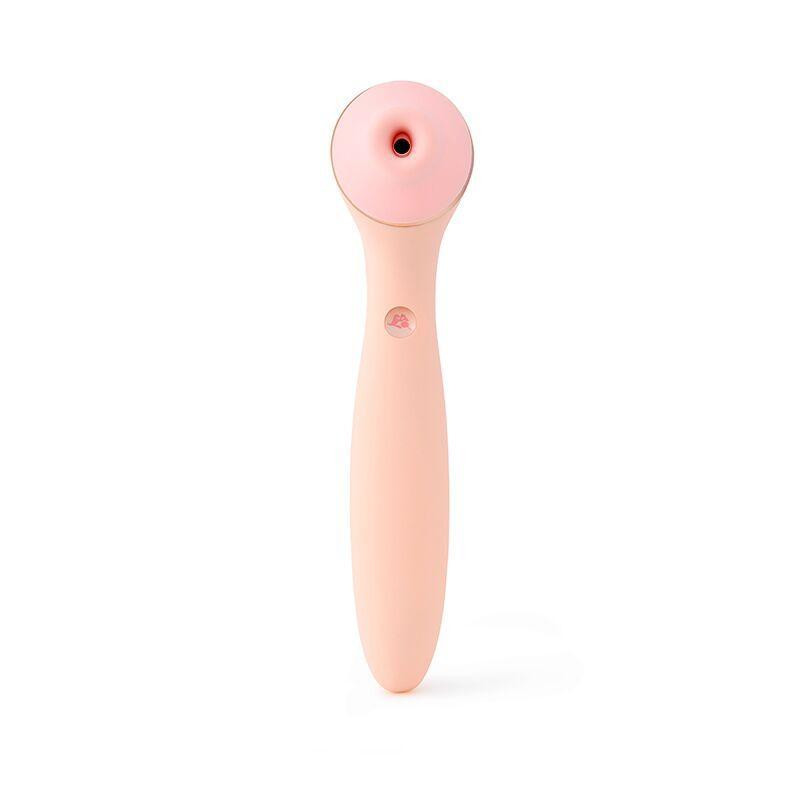 Вакуумный стимулятор с вибратором KISSTOY Polly Max Pink Sex Aura Киев - изображение 1