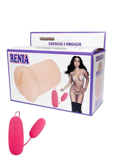 Мастурбатор - Renia Vagina Vibrating Masturbator Sex Aura Київ - фото 1